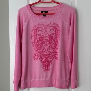 Like new Olsen women’s faded pink sweatshirt size small